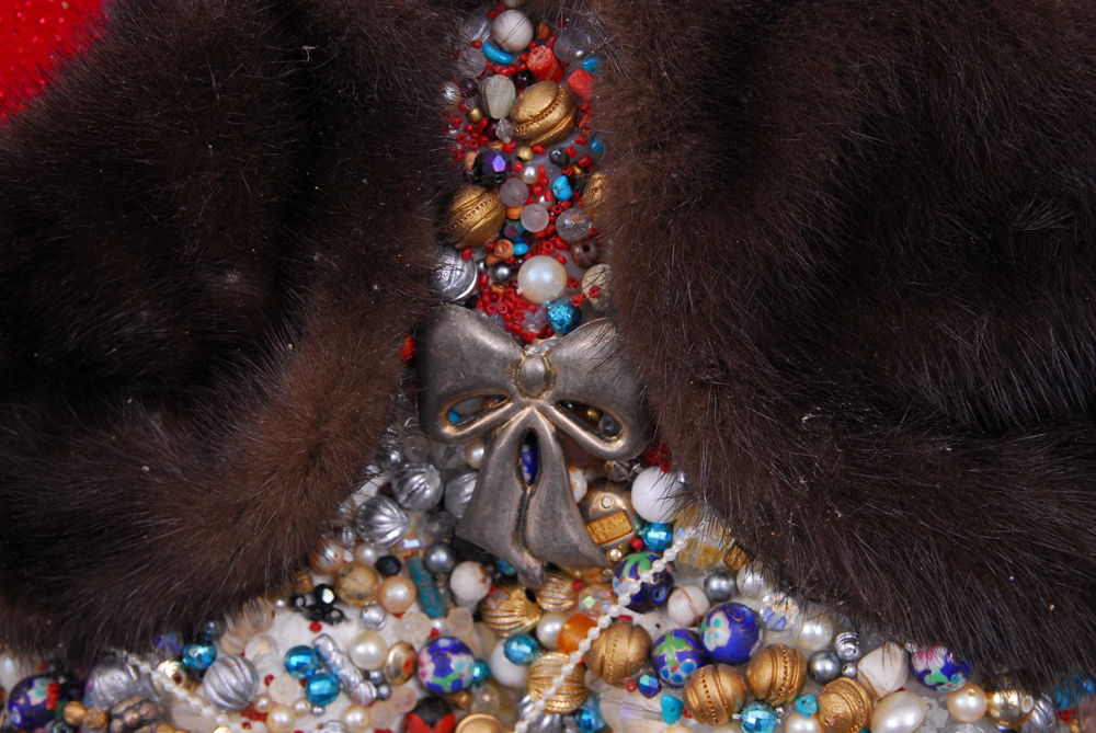 Rima Schulkind "Trophy Wife" Body Form Mixed Media Wall Sculpture