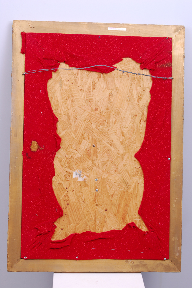 Rima Schulkind "Trophy Wife" Body Form Mixed Media Wall Sculpture