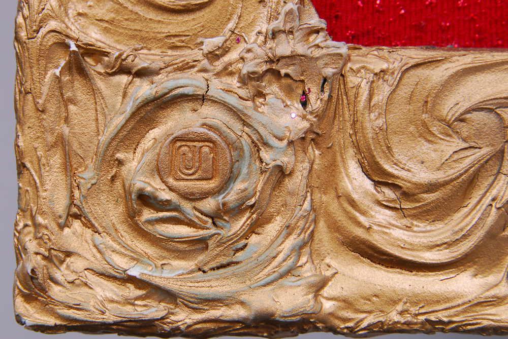 Rima Schulkind "Trophy Wife" Body Form Mixed Media Wall Sculpture