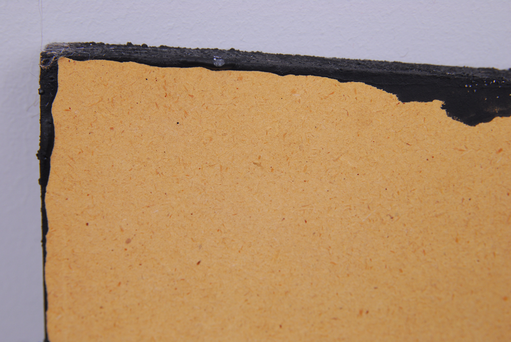 Rima Schulkind Mixed Media Black, White and Red Wall Scuplture