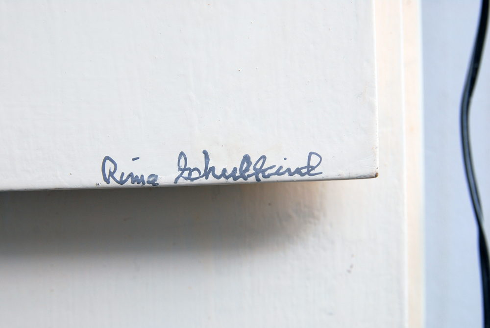 Abstract White Wall Sculpture