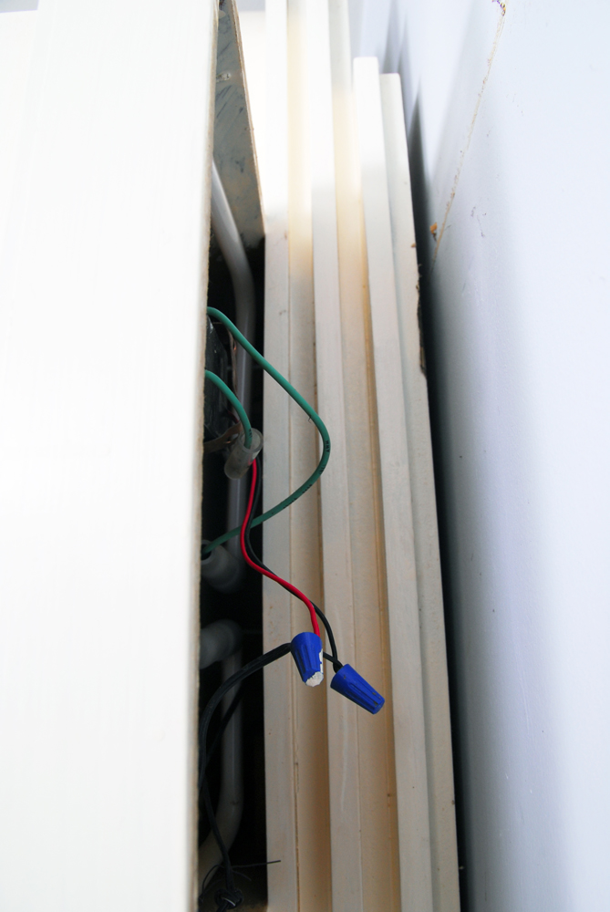 Abstract White Wall Sculpture