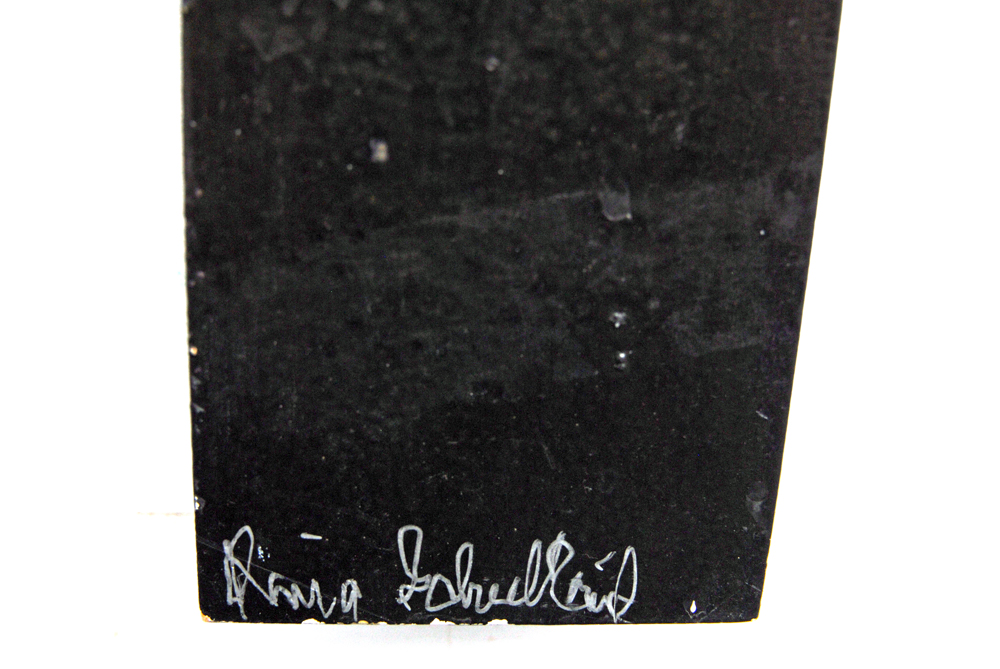 Neon Sculpture on Wood by Rima Schulkind