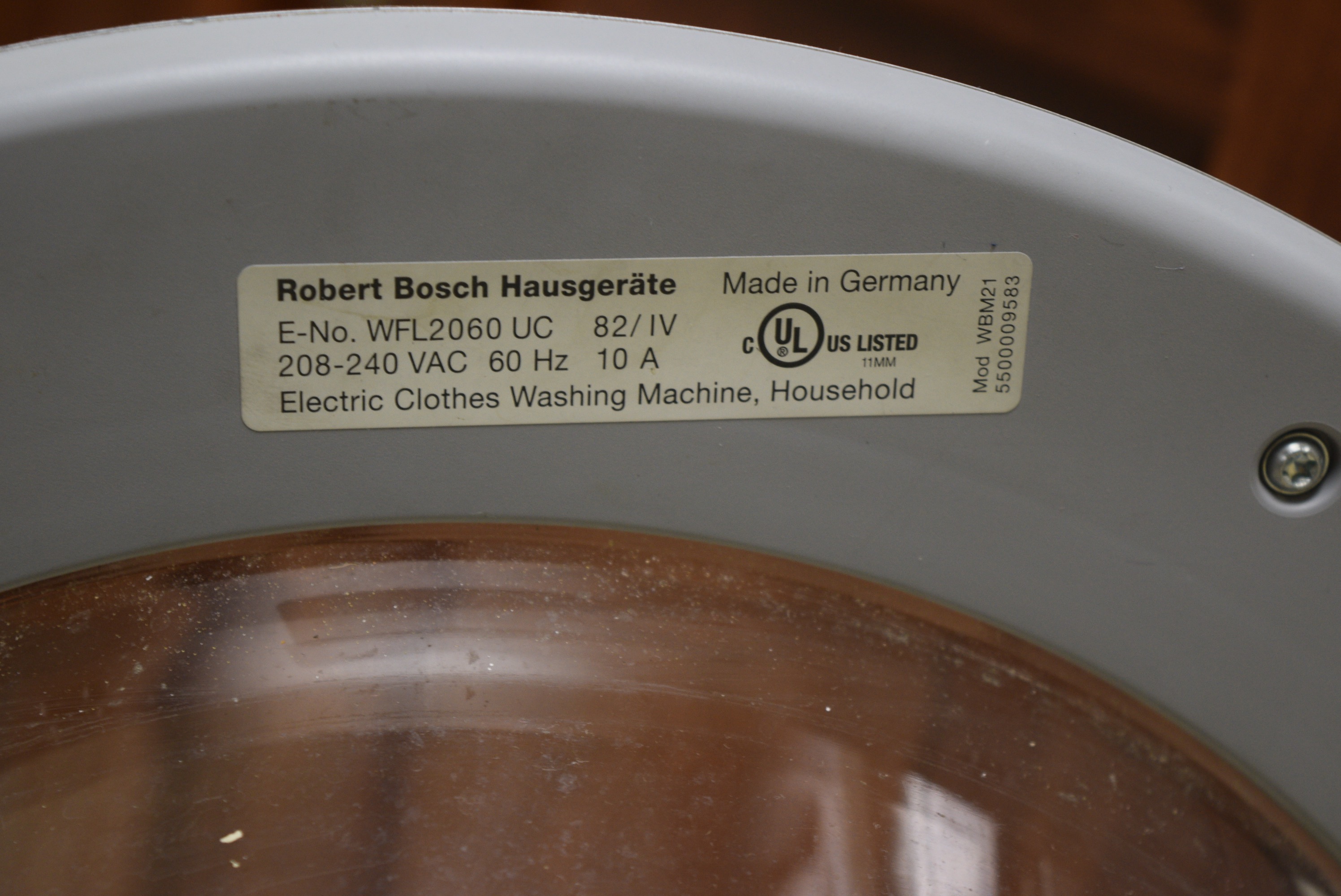 Bosch Axxis Washer and Dryer