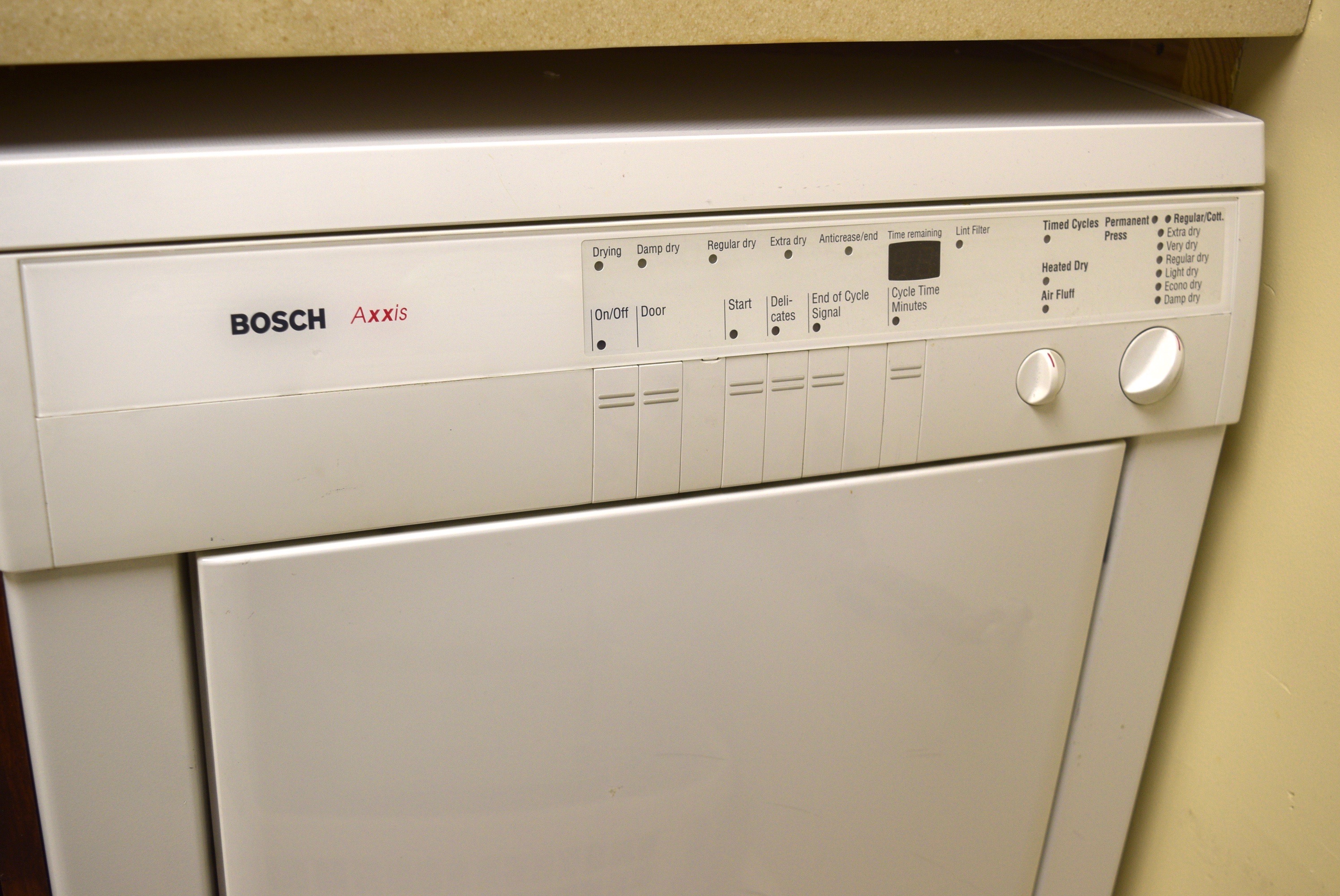 Bosch Axxis Washer and Dryer