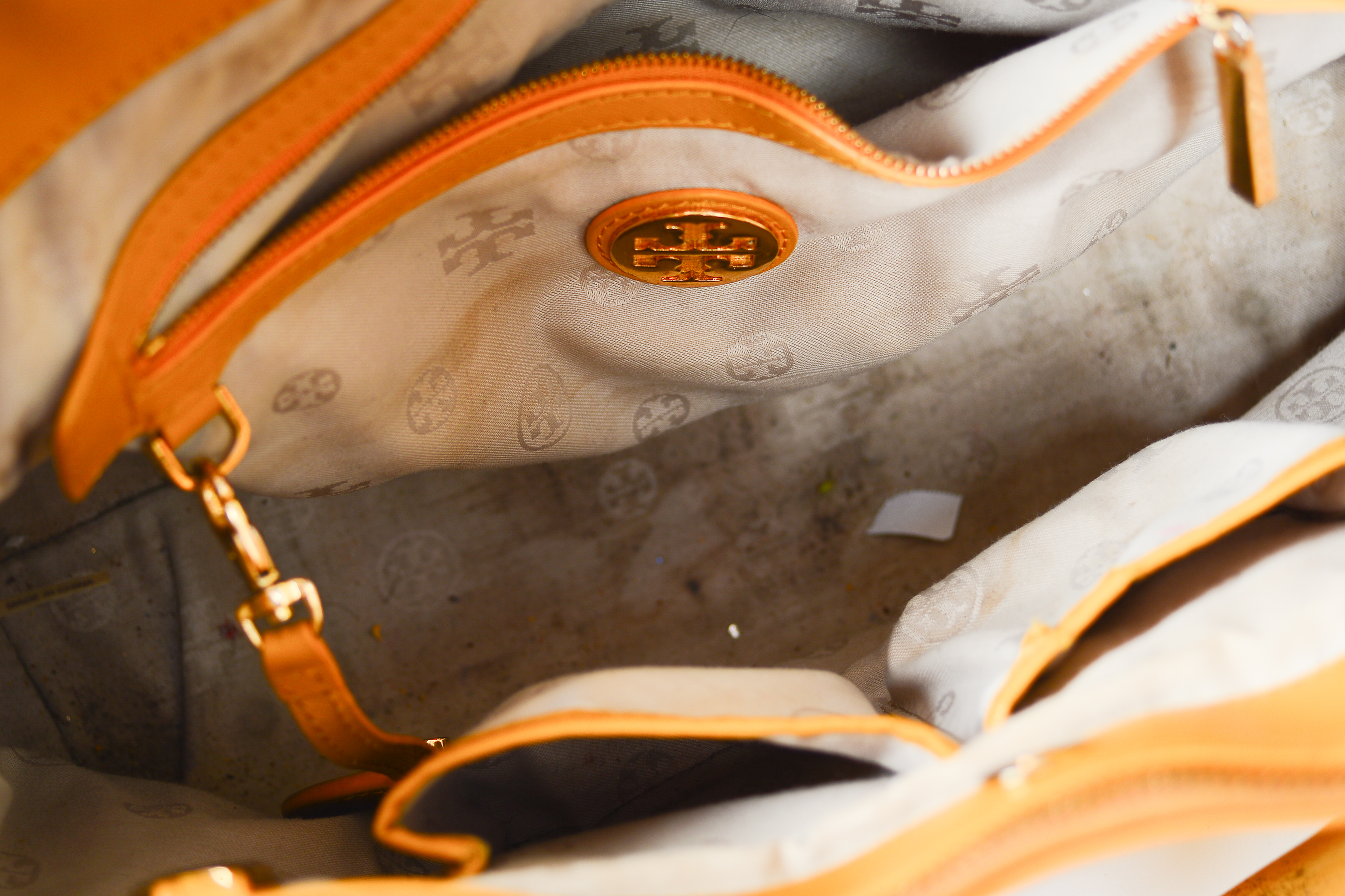Leather Tory Burch Handbag