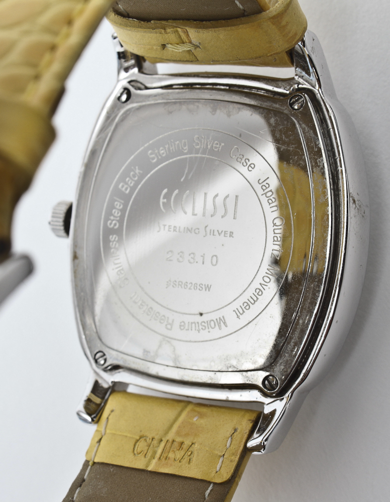 Vintage Ecclissi Sterling Silver Watches