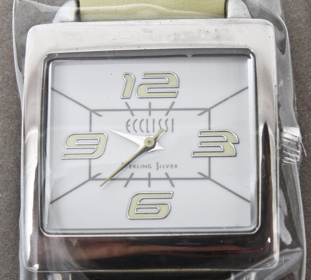 Vintage Ecclissi Sterling Silver Watches