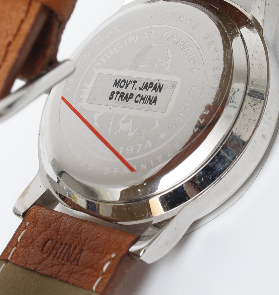 Leather Panama Jack Watch