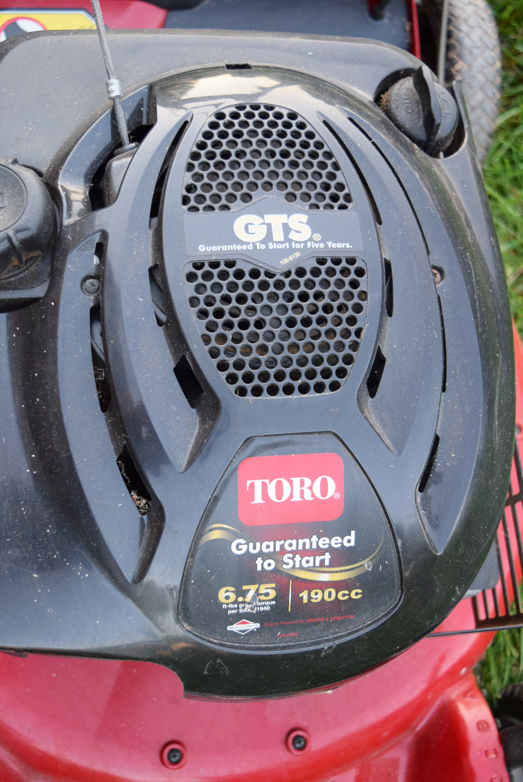 Toro SR4 Super Recycler Self-Propelled Lawn Mower with Bag