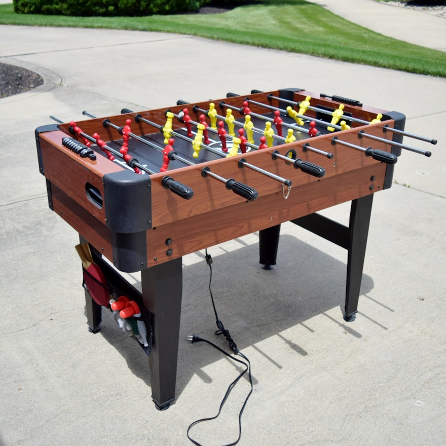 Sportcraft Multi-Game Table including Foosball, Air Hockey, Table Tennis and More