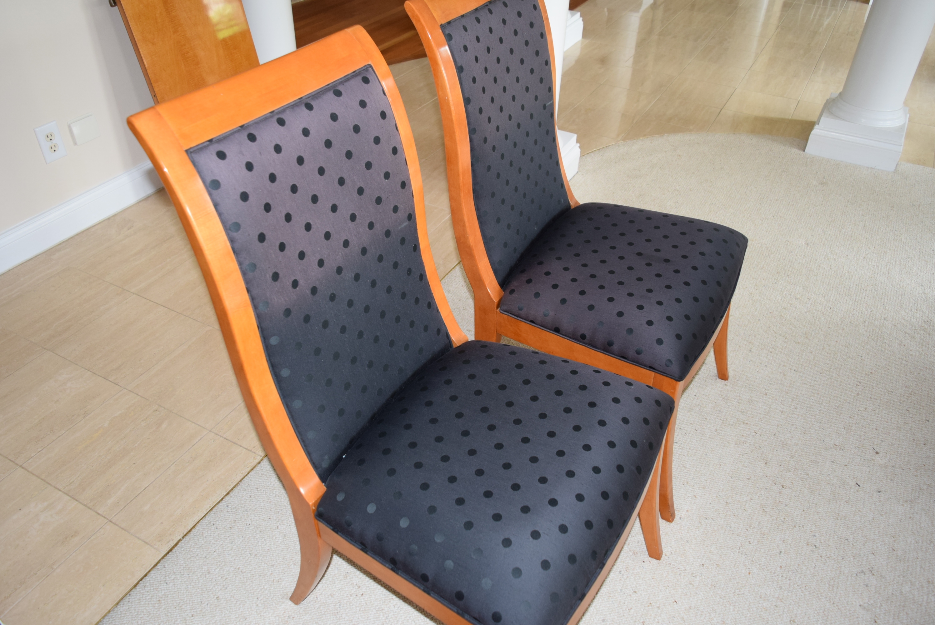 Hickory White 'Genesis' Formal Dining Table with Eight Chairs