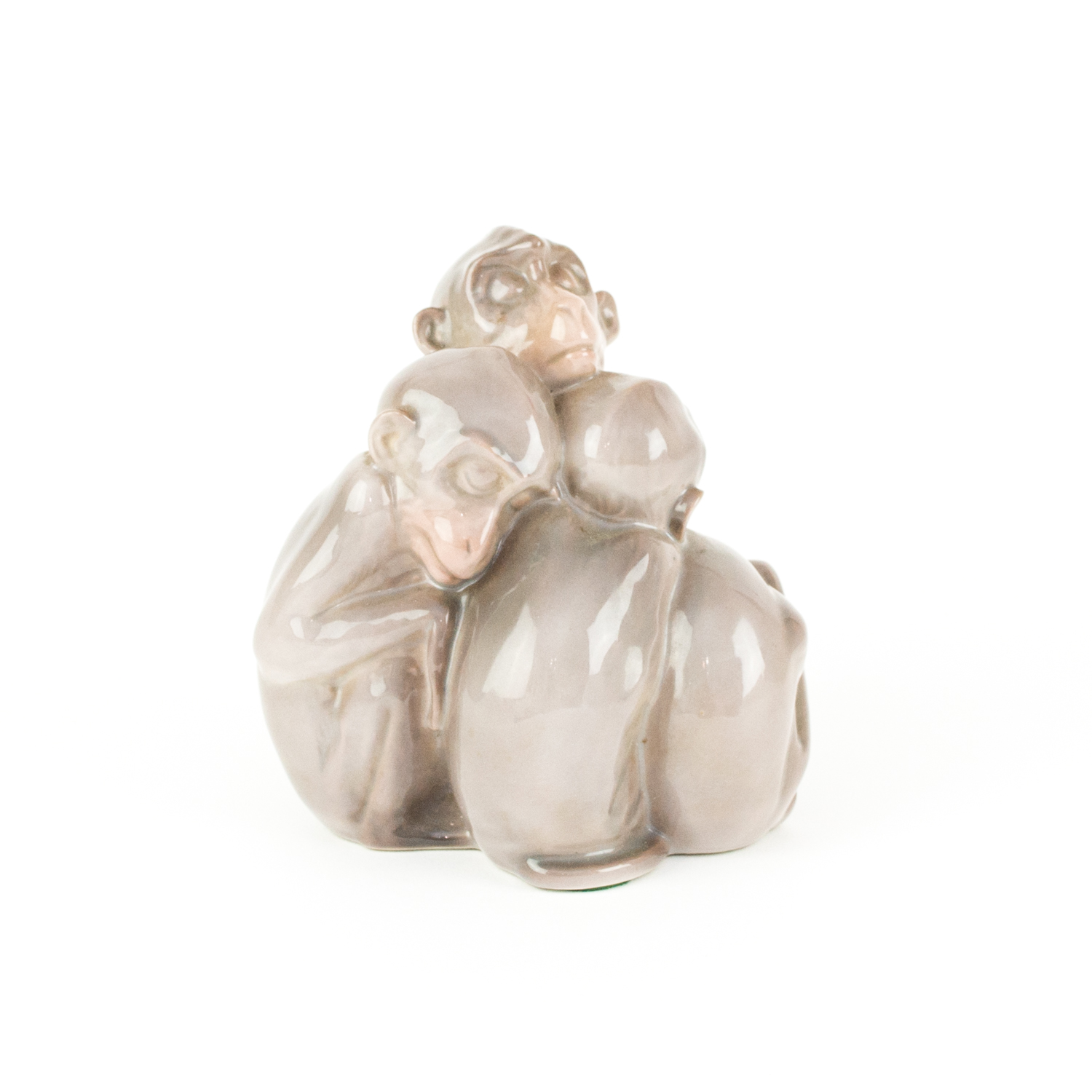 Bing & Grondahl Monkey Family Figurine