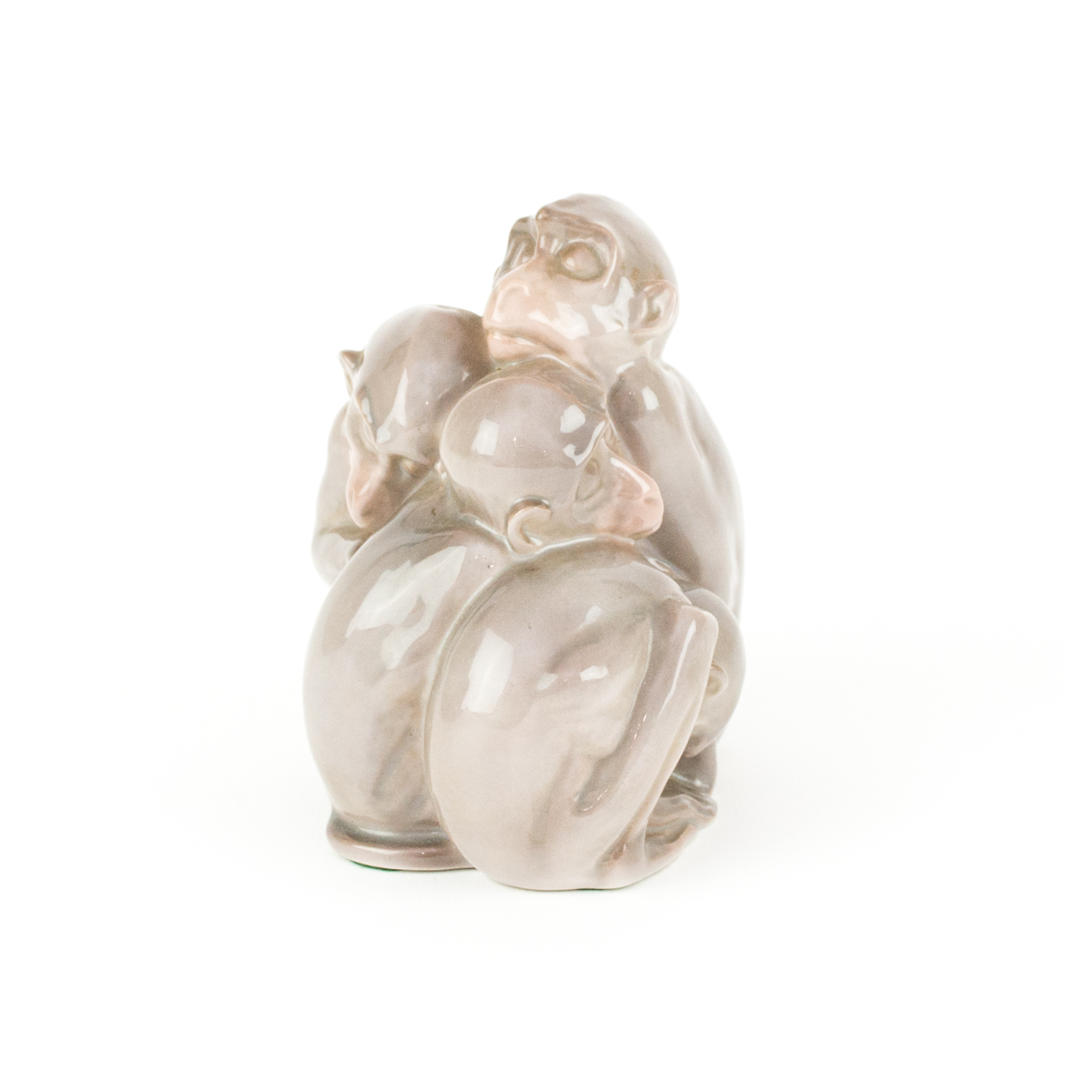 Bing & Grondahl Monkey Family Figurine