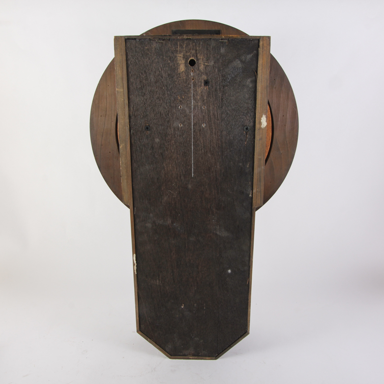 Vintage Montgomery Ward & Co. Wood Wall Clock