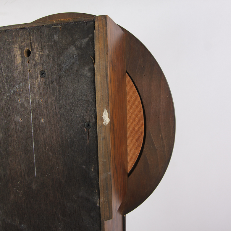 Vintage Montgomery Ward & Co. Wood Wall Clock