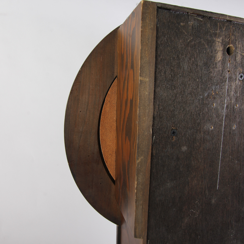 Vintage Montgomery Ward & Co. Wood Wall Clock