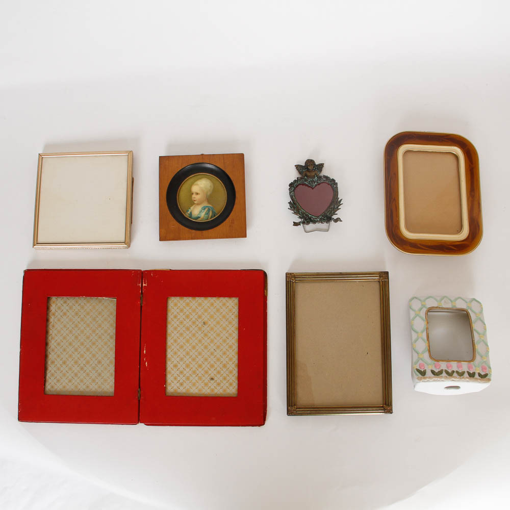 Collection of Vintage Picture Frames