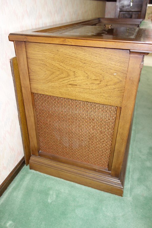 Mid-Century Magnavox Micromatic Console Stereo and 8 Track Tape