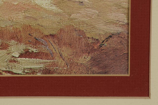 Charles Russell Offset Lithograph "Sun River War Party"