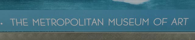 The Metropolitan Museum of Art Poster