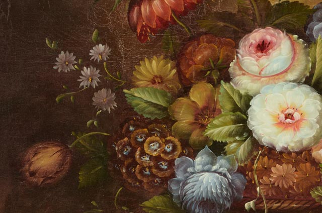 M. Aaron Oil on Canvas Still Life