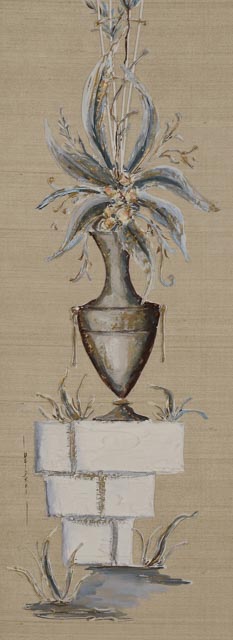 Pair of Decorative Plaster Relief Panels