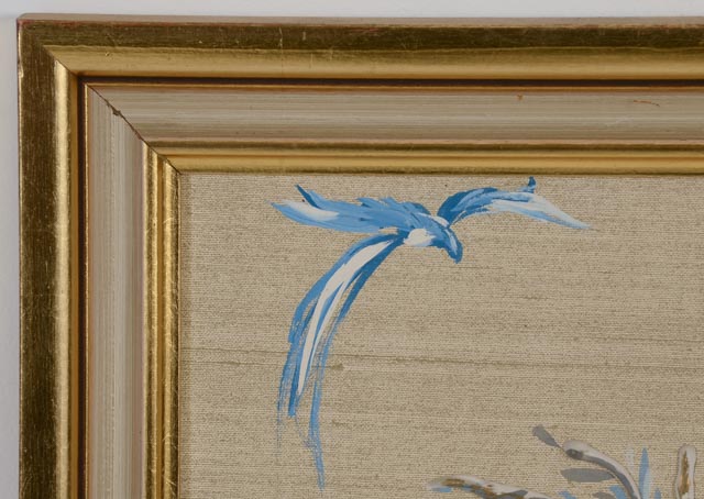 Pair of Decorative Plaster Relief Panels