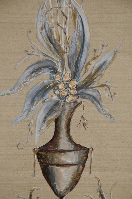 Pair of Decorative Plaster Relief Panels