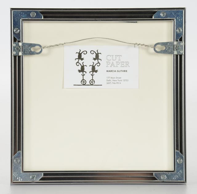 Marcia Guthrie Cut Paper Collage "Steam Heat"