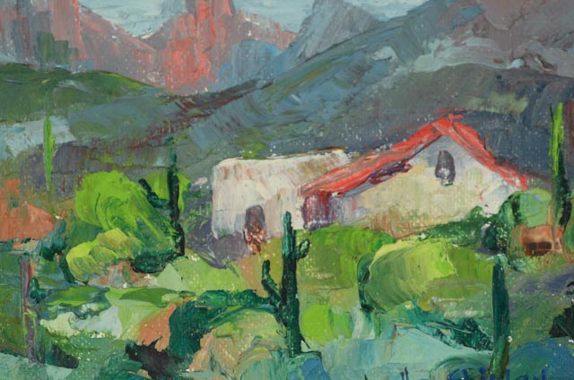 Luella Shirley Original Oil Landscape Painting