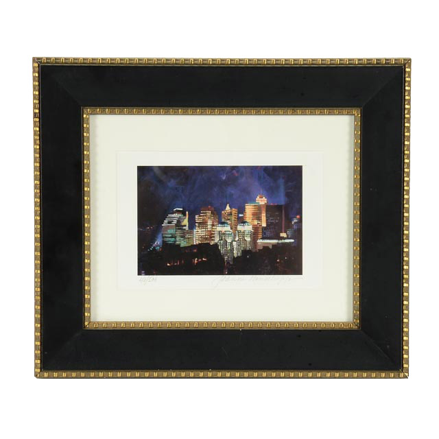 Joanne Honschopp Signed LE Giclee "Light Up Cincinnati"