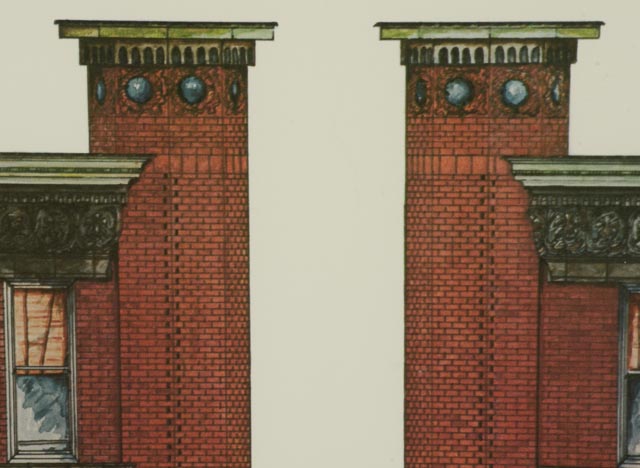 Phil Ponder Signed LE Offset Lithograph "Silver Dollar Saloon"