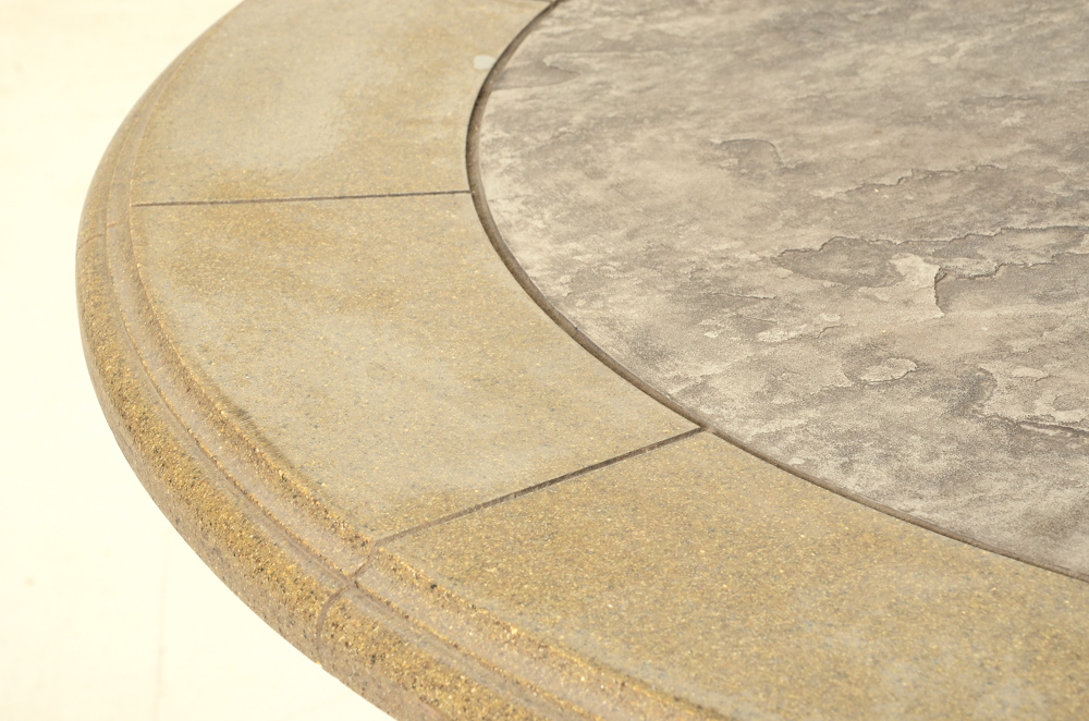 Tropitone Metal Patio Table and Six Chairs