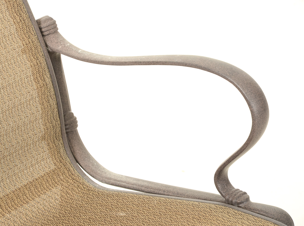 Tropitone Metal Patio Table and Six Chairs