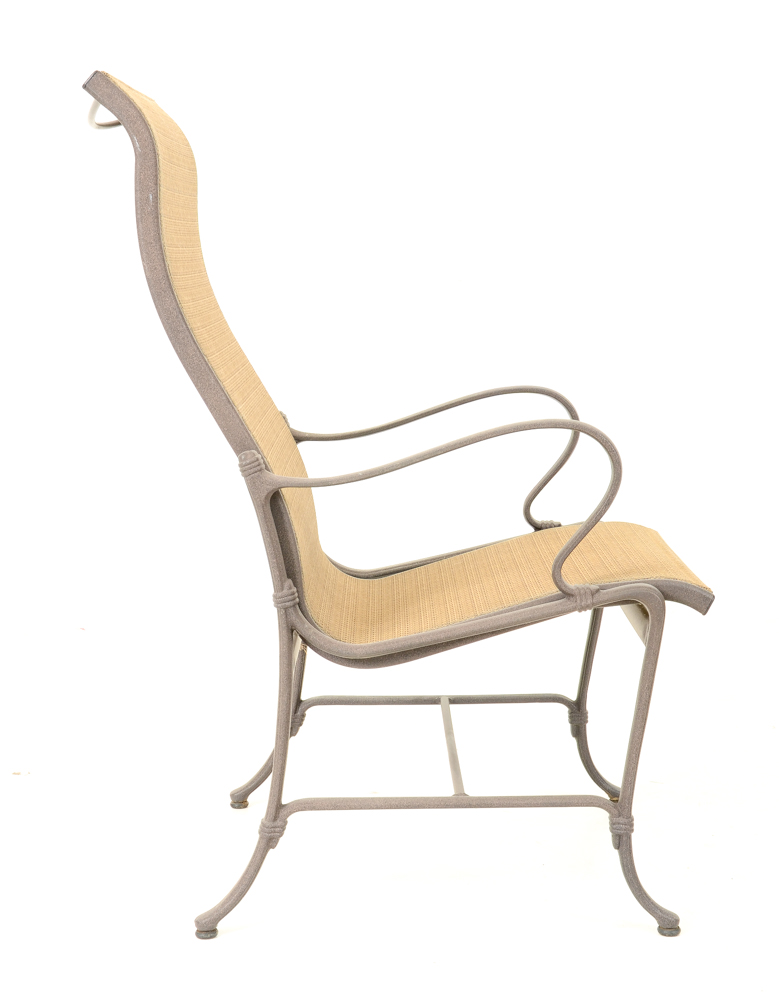 Tropitone Metal Patio Table and Six Chairs