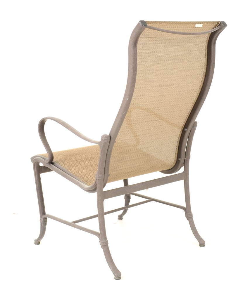 Tropitone Metal Patio Table and Six Chairs