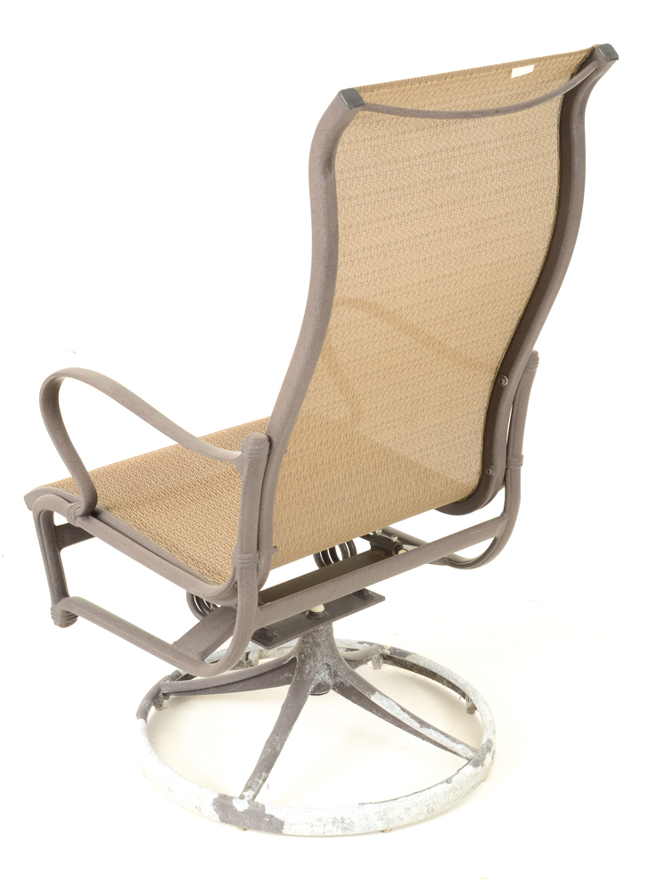 Tropitone Metal Patio Table and Six Chairs