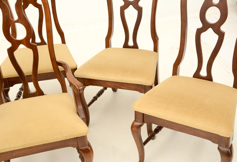 Bassett Furniture Cherry Finish Dining Set