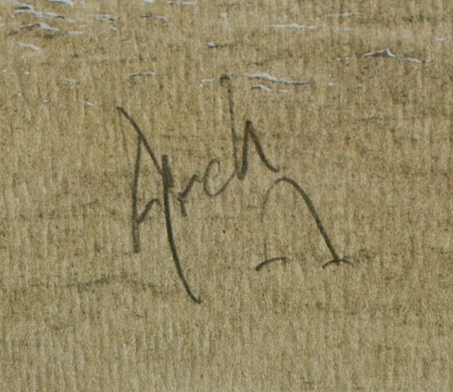 Archie "Arch" Boyd Offset Lithograph "Natchez"