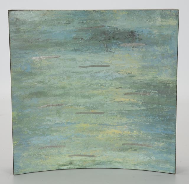 Hand-Embellished Triptych Wall Hanging