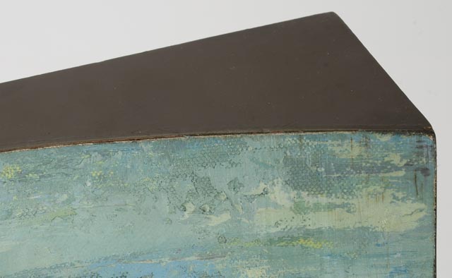 Hand-Embellished Triptych Wall Hanging