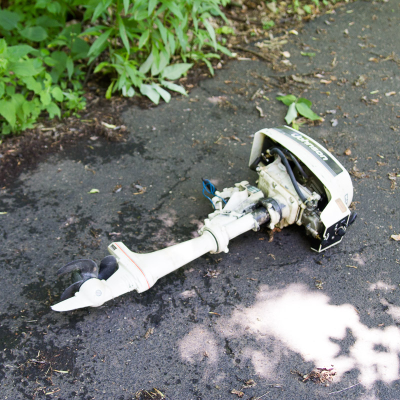 Johnson Colt 1.2 HP Outboard Boat Motor