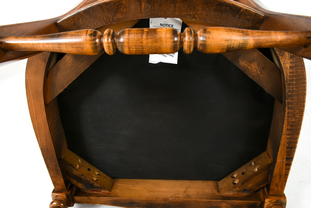 French Provincial Style Ladder-Back Dining Chairs