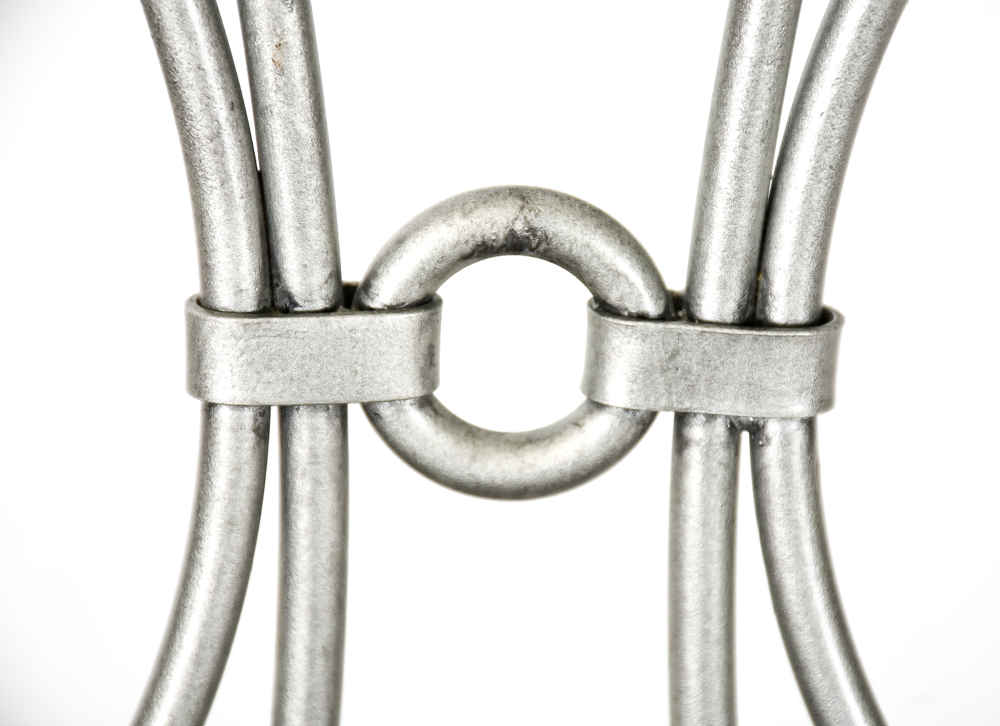 Three Contemporary Wrought Iron Barstools