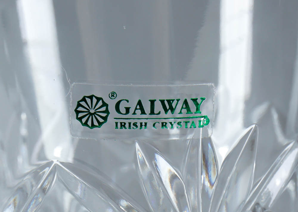 Galway Irish Crystal Glass Set