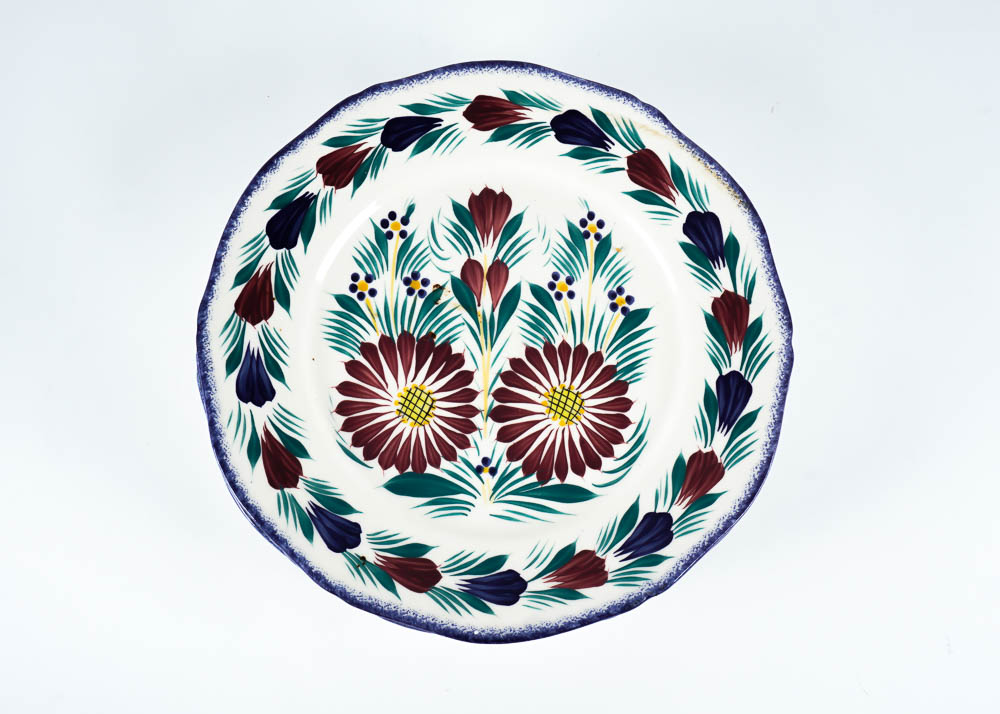 Henriot Quimper Fine China Set in "Fleuri"