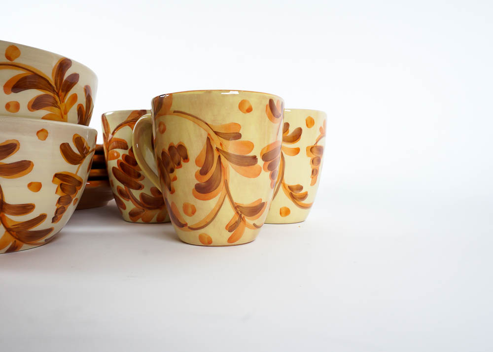 Vietri Italian Fine Dinnerware in "Arabesco"