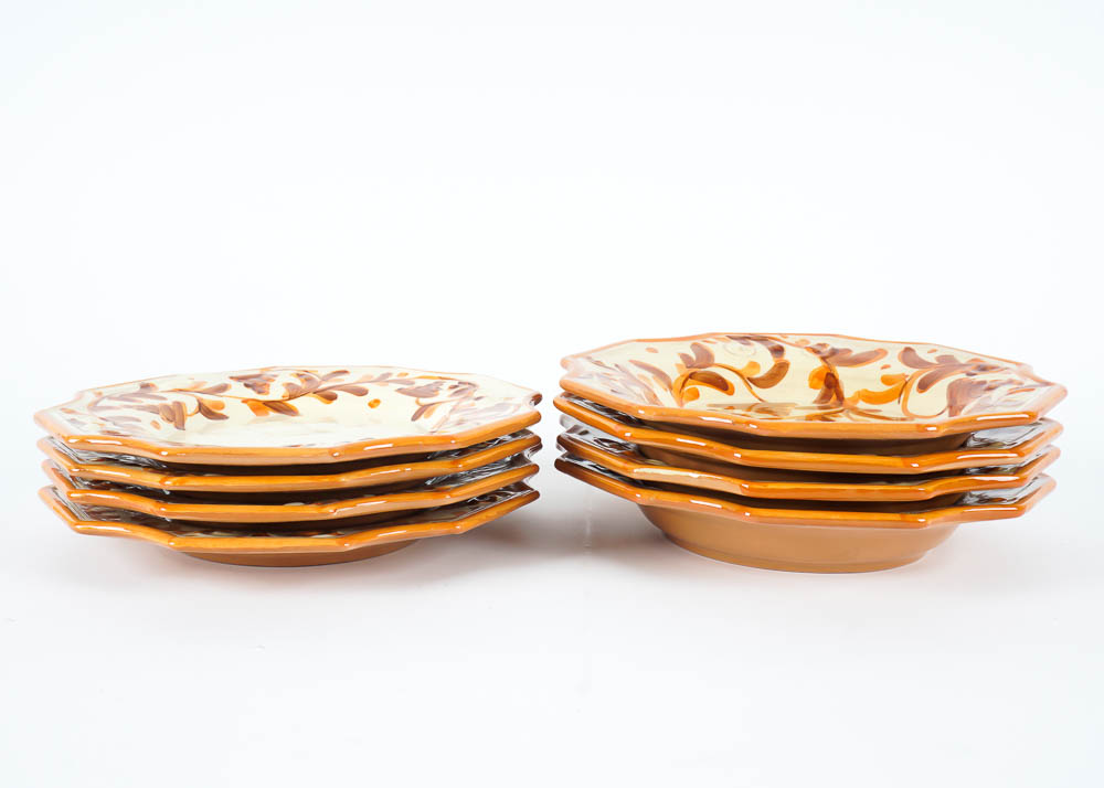 Vietri Italian Fine Dinnerware in "Arabesco"