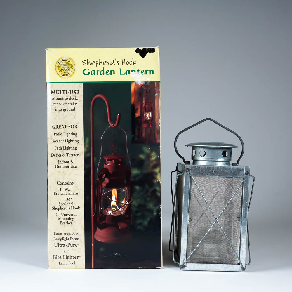 Pair of Garden Lanterns